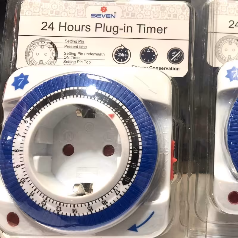 پریز تایمردار 16 آمپر  برند سون دارای کلید روشن و خاموش