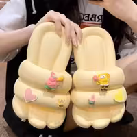 دمپایی زنانه و دخترانه خارجی  باب اسفنجی 