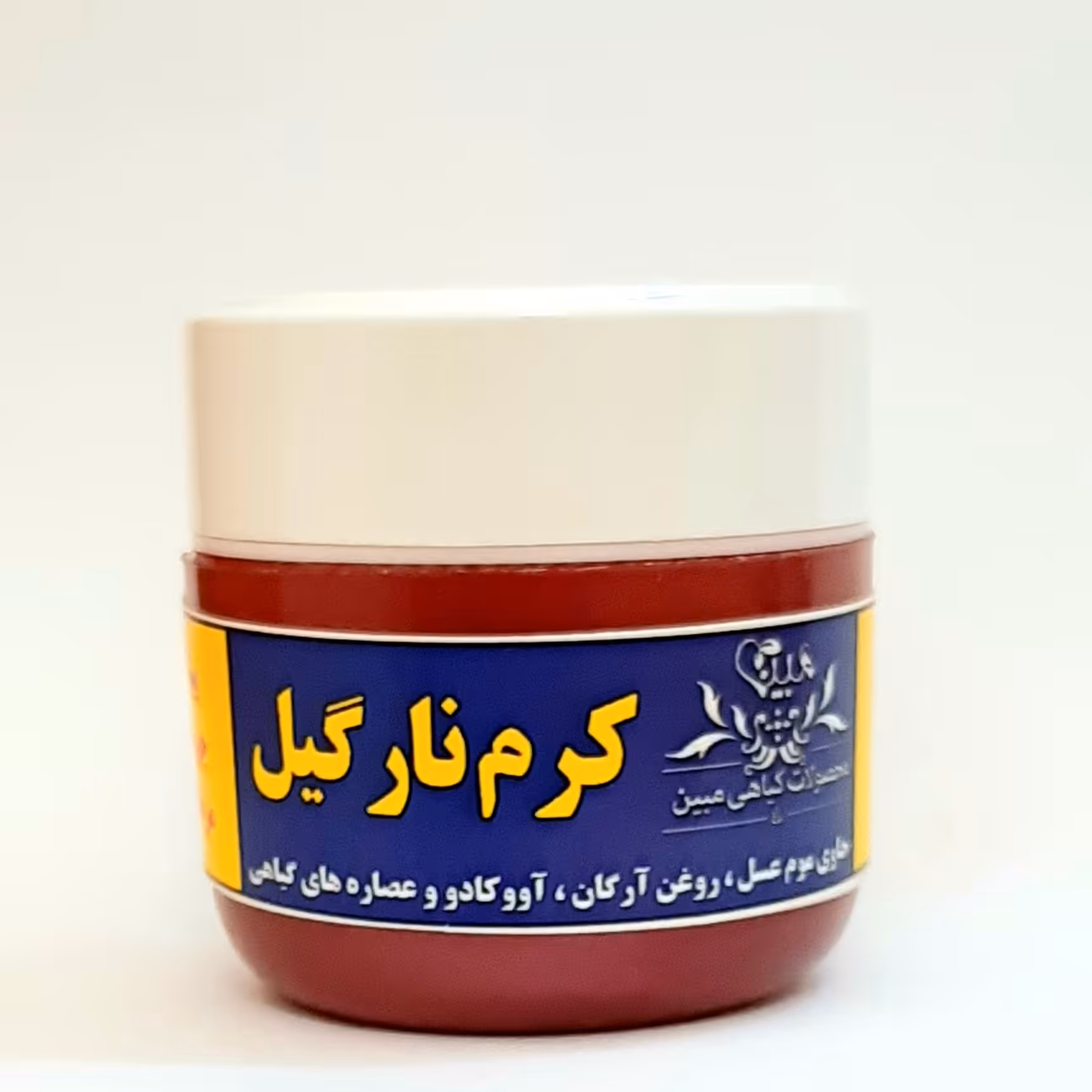 کرم گیاهی نارگیل مبین طبیعی فاقد کرم پایه
