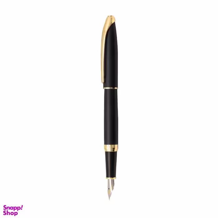 خود نویس یوروپن (Europen) مدل Ring بدنه مشکی با گیره زرد
