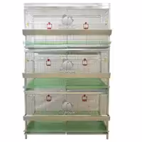 قفس مرغ زینتی تخمگذار (3 طبقه)--امکانات کامل