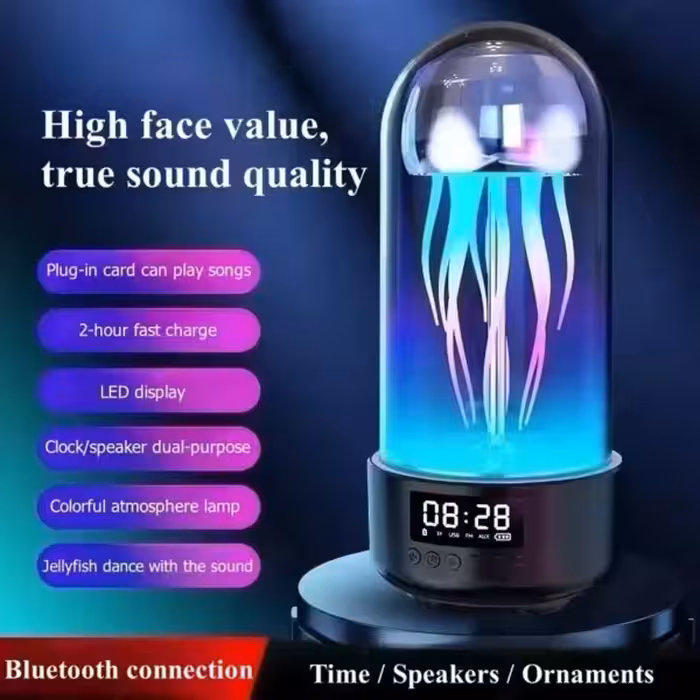 خرید و قیمت اسپیکر بلوتوثی شارژی قابل حمل مدل عروس دریایی - کی ام کالا