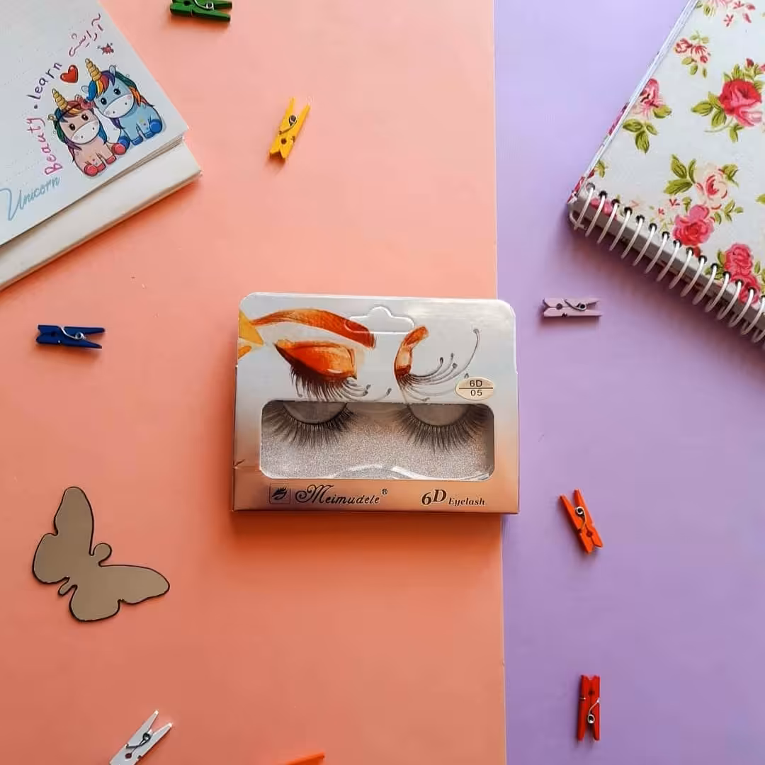 مژه مصنوعی سه بعدی طرح نچرال پر پشت