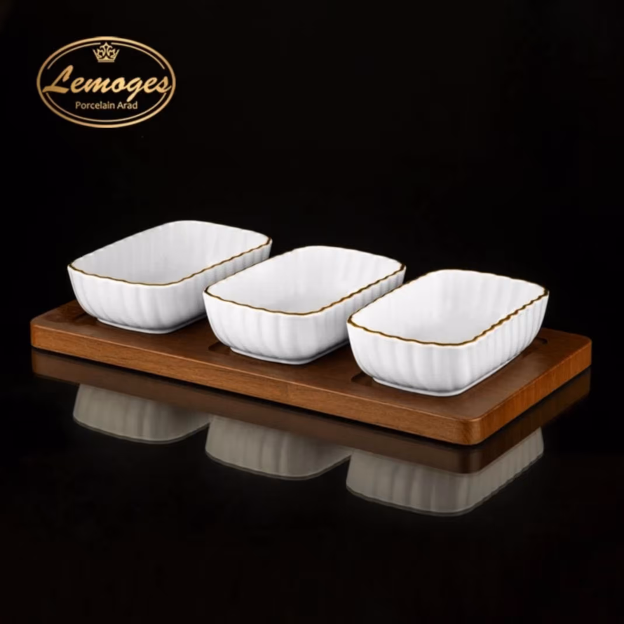 سرویس اردوخوری 3 تایی مستطیل