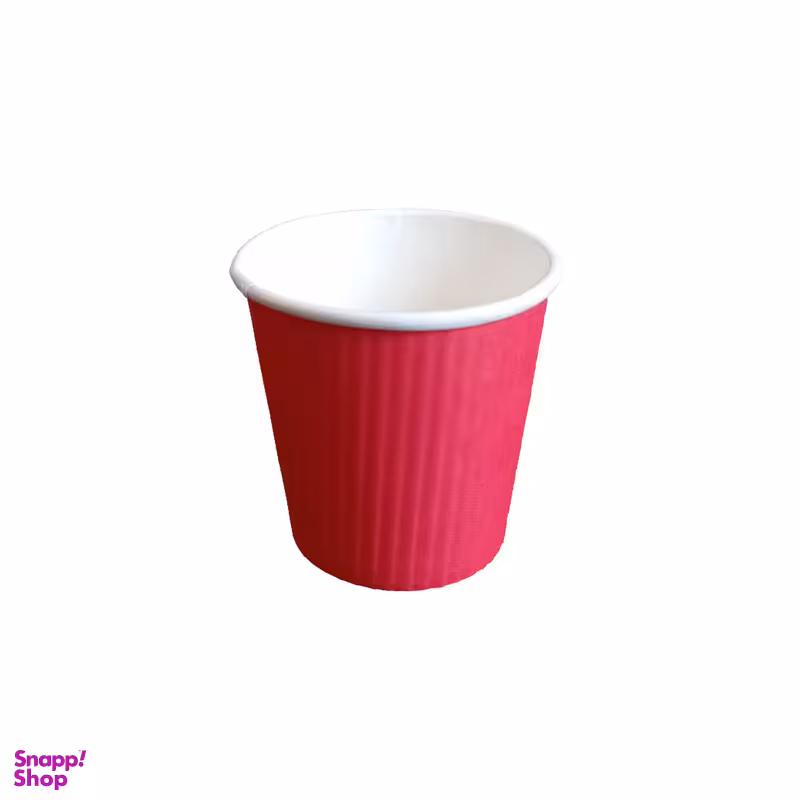 لیوان یکبار مصرف مدل دوجداره 120 بسته 25 عددی