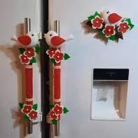 دستگیره یخچال نمدی دو لایه 