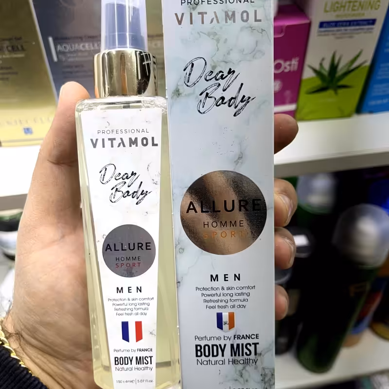 بادی اسپلش مردانه ویتامول مدل آلور اسپرت حجم 150 میلی لیتر با رایحه شیرین ،تند ،خنک | amazonchi