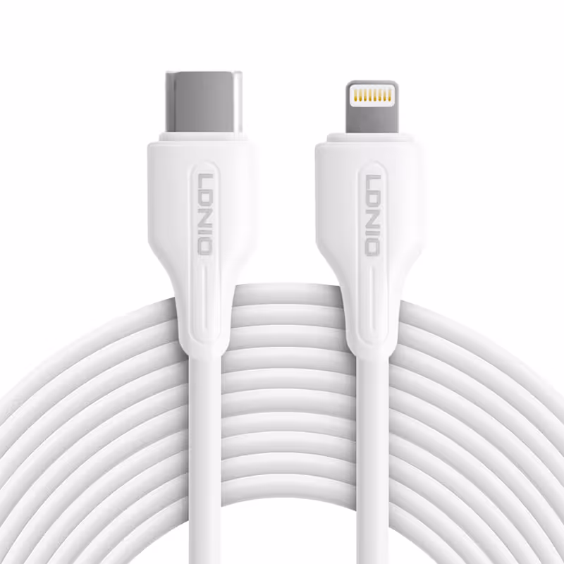 کابل USB-C به Lightning الدینیو مدل LC121I | ژیوار مارکت - لپتاپ استوک، لوازم جانبی موبایل و کامپیوتر