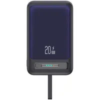 پاوربانک وایرلس مگنتی 15 وات 10000 تایپ سی 20 وات یوسامز  مدل US-CD219