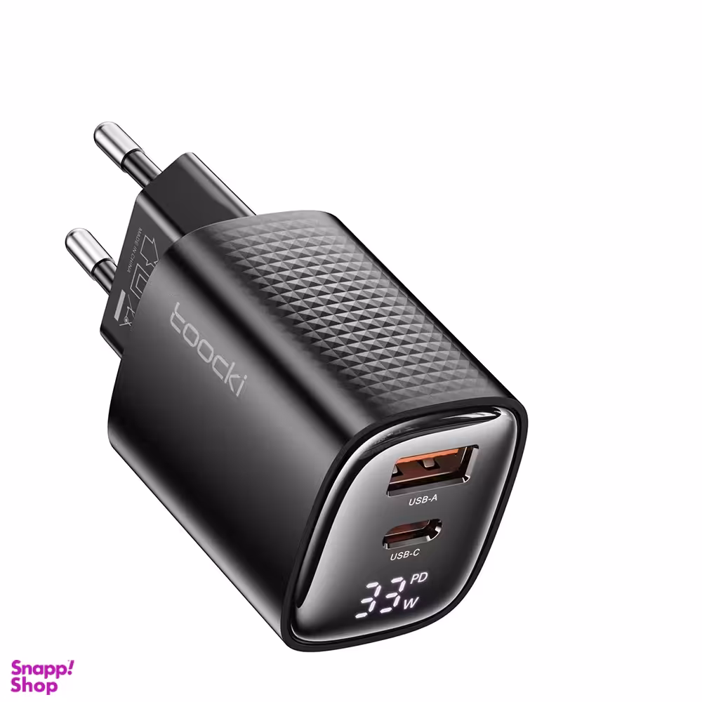 شارژر دیواری هوشمند 33 وات توکی مدل TCT33-22EU
