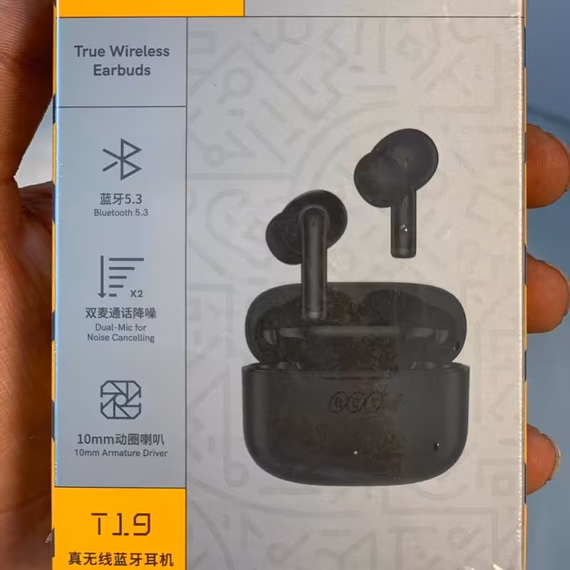 هندزفری بی سیم  کیو سی وای مدل T19  دارای گارانتی  رنگ مشکی 