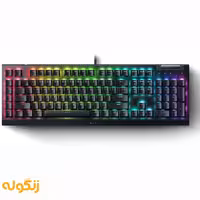 کیبورد گیمینگ RAZER Keyboard Blackwidow V4 X GreenSwitch - زنگوله
