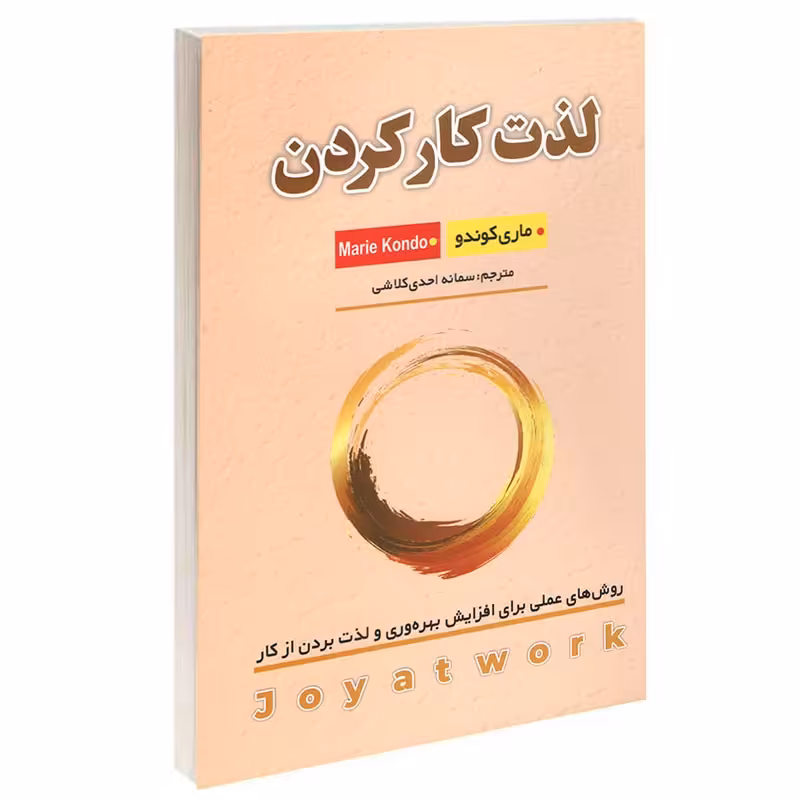 کتاب لذت کار کردن اثر ماری کوندو نشر شاهدخت پاییز