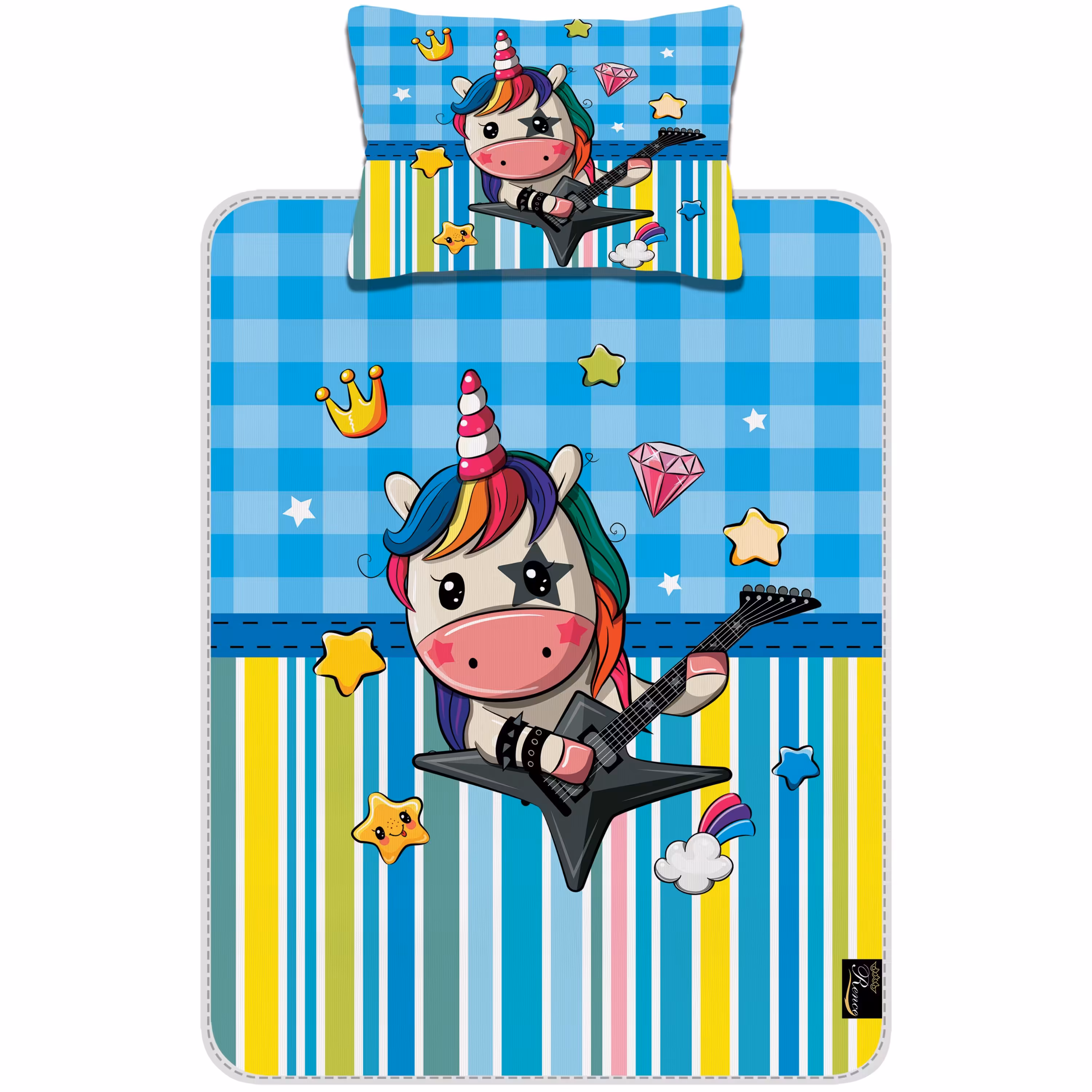 تشک چهار لایه ضد آب تعویض نوزاد سایز 55 در 75 مدل E2-618 شرکت رنس