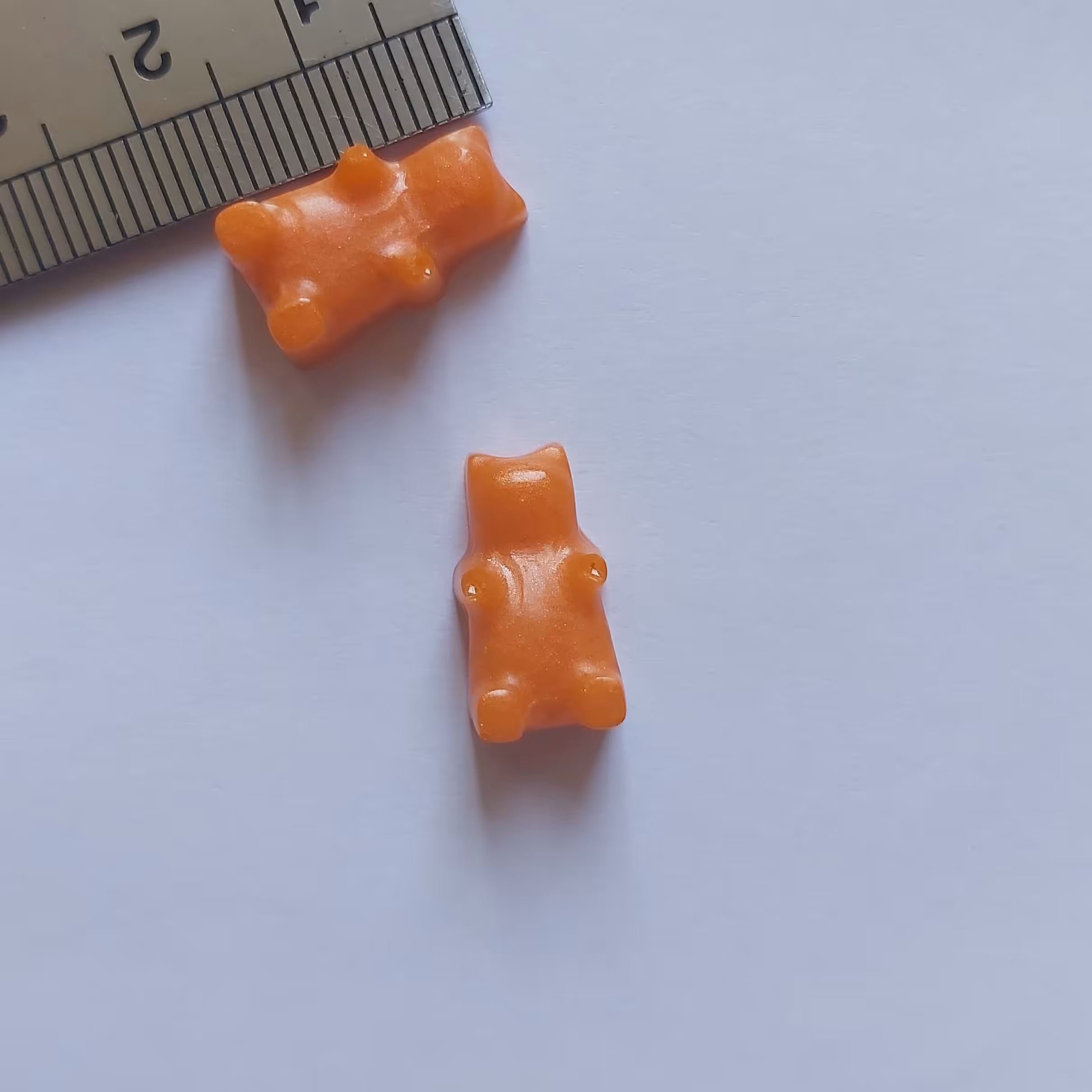 خرس کوچک یک ونیم سانتی نارنجی