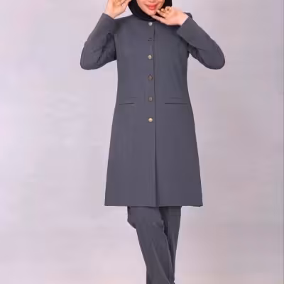 مانتو شلوار اداری ساده و کاربردی