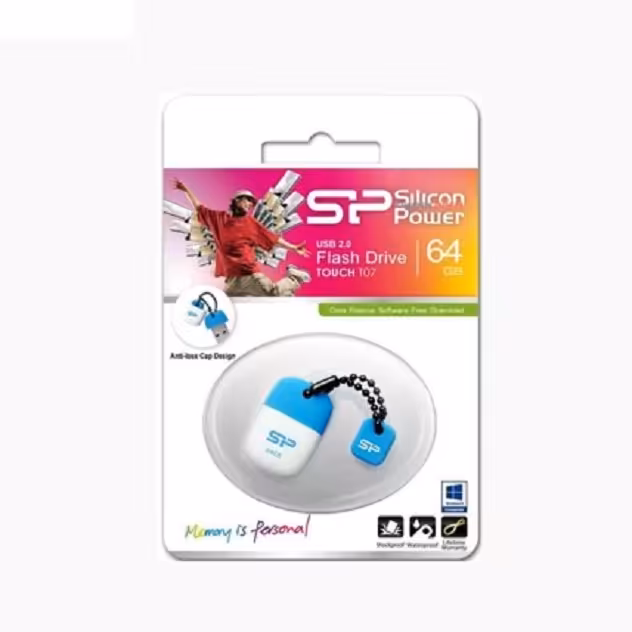 فلش مموری سیلیکون پاور مدل SP T07 64GB