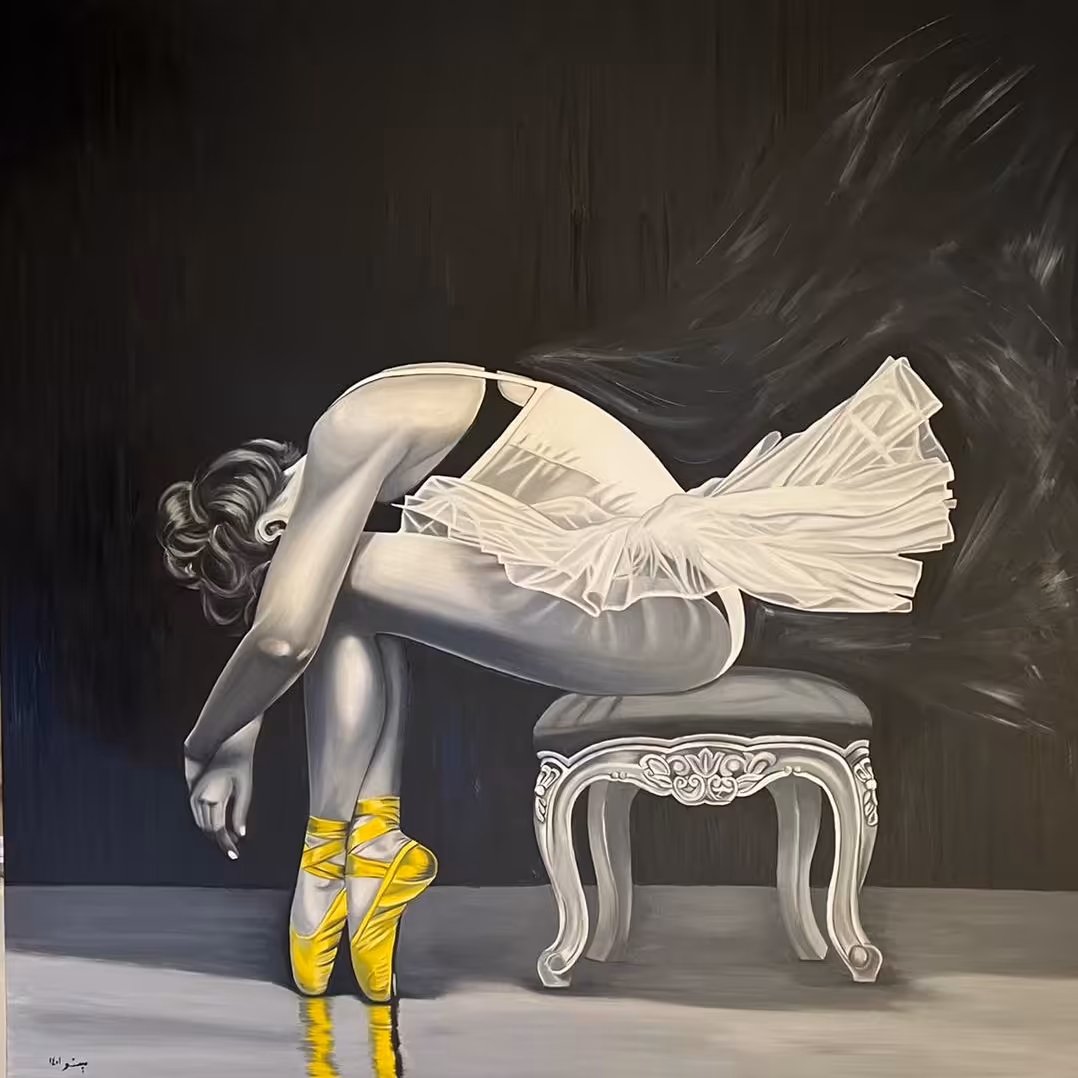 تابلو نقاشی رنگ روغن