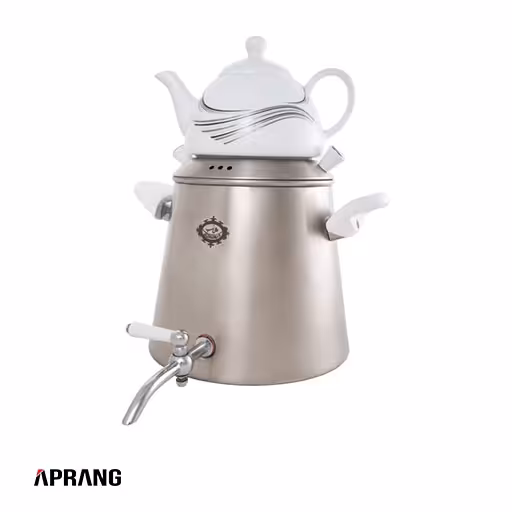 سماور روگازی عالی نسب مدل توسکا مات – Toska Mat ظرفیت 5 لیتر