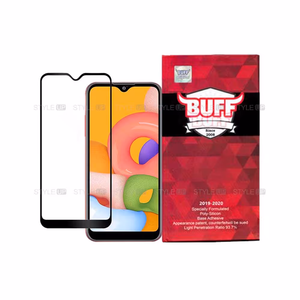 محافظ صفحه گلس گوشی سامسونگ Galaxy A01 مدل Buff 5D