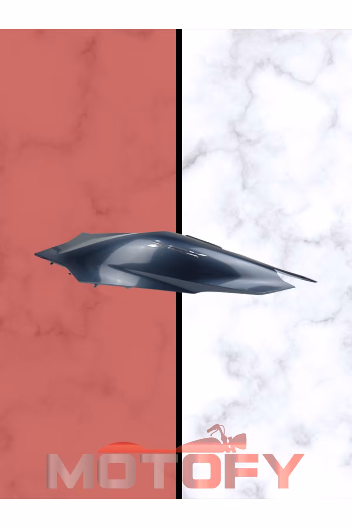 لوازم یدکی موتورسیکلت HONDA PCX 125 2021 2023 GRENAGE سمت چپ نقره ای آبی اصلی 83650 K1Z A00 ZD MOTOFY