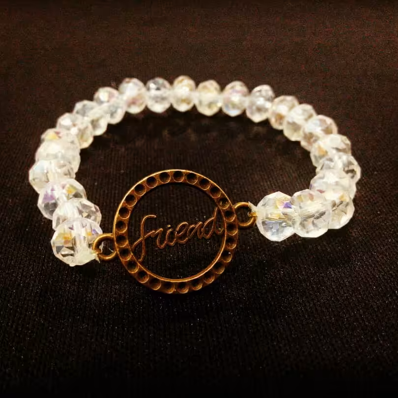 دستبند کریستال کد 1