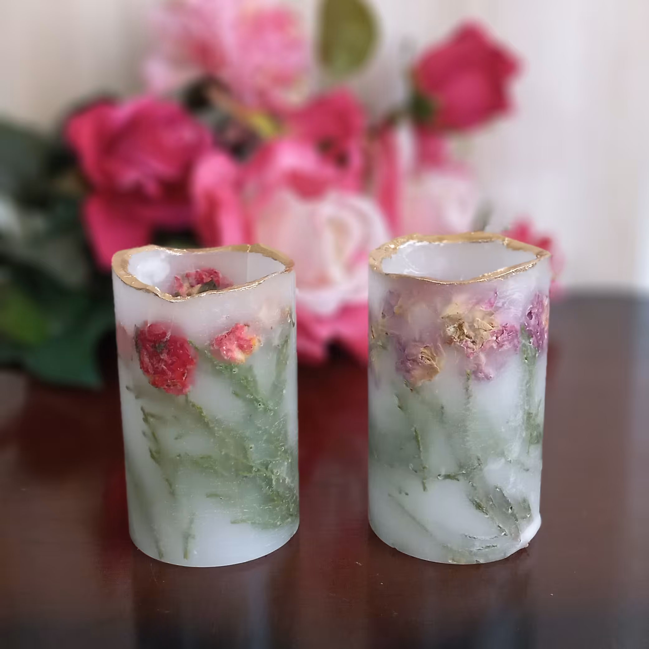 شمع فانوسی لبه شکسته