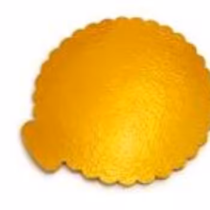 پک ده تایی صفحه زیر کیک مقوایی 21 سانت بعضی جاهایش عیب داره