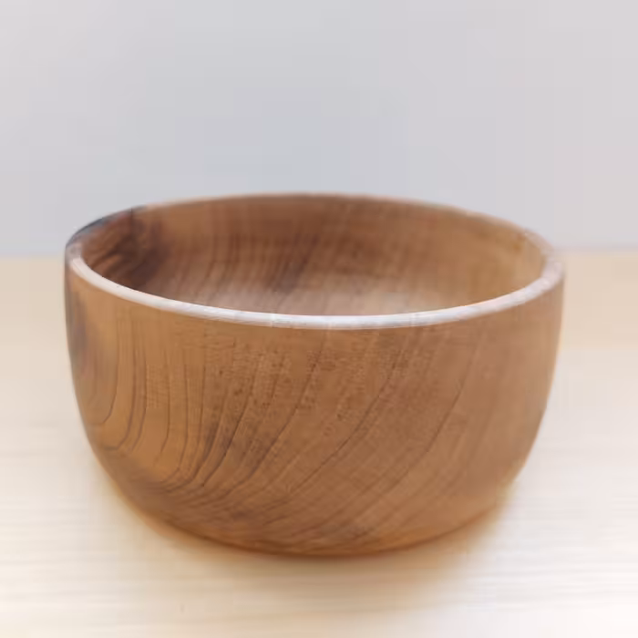 ظرف چوبی سایز 12 پوشش روغن گیاهی مقاوم در برابر آب