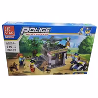 بازی فکری ساختنی جی استار مدل Police And Gangester کد 20062
