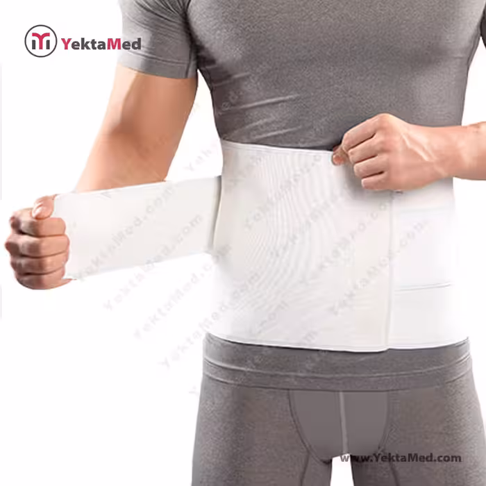 شکم بند طبی قابل تنظیم پاک سمن کد 014