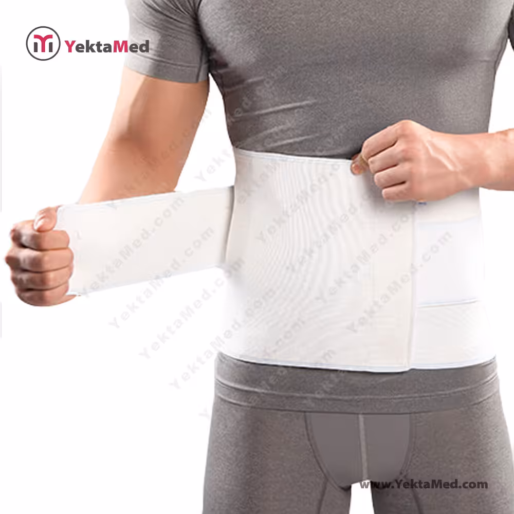 شکم بند طبی قابل تنظیم پاک سمن کد 014