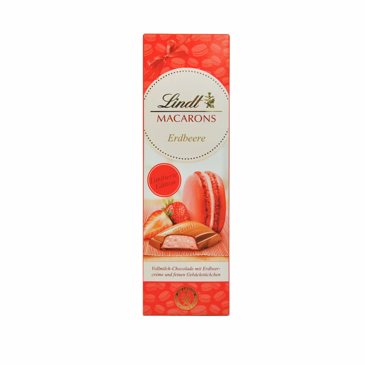 شکلات ماکارون توت فرنگی لینت - lindt