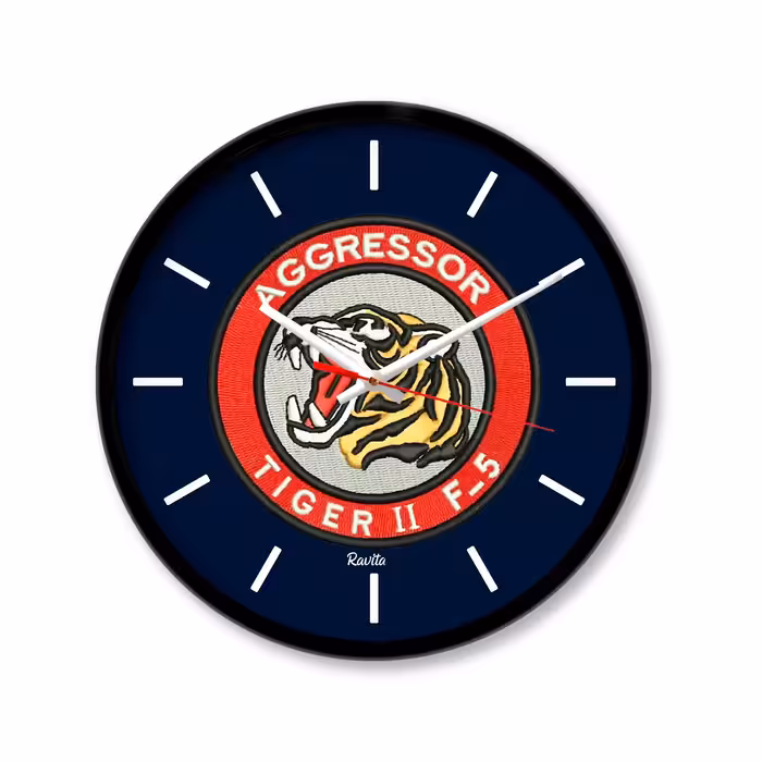 ساعت رومیزی راویتا مدل  نیرو هوایی  3332 در رنگ های مشکی و سفید