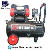 کمپرسور باد 30 لیتری 1300 وات سایلنت دو سیلندر اینتیمکس ارسال رایگان پمپ باد مدل01 INTIMAX 137
