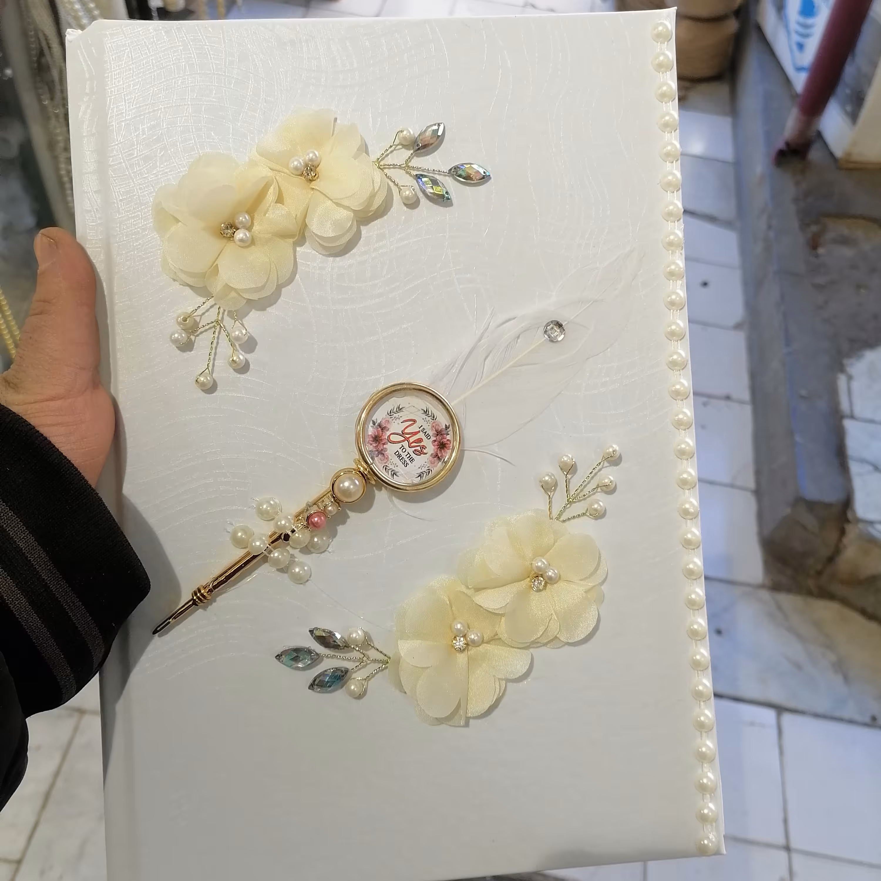 دفتر قباله  تزعین شده  (خودکار دار رنگبندی مطابق سلیقه) 