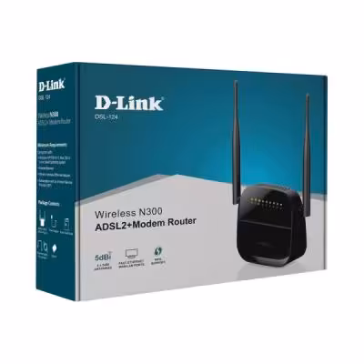 مودم روتر دی-لینک مدل DSL-124