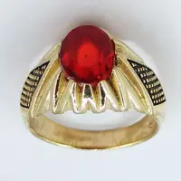انگشتر مردانه سلین کالا مدل یاقوت ce-k252