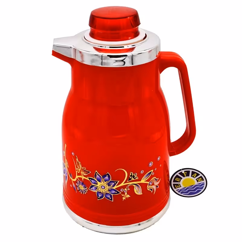 فلاسک مدل عرفان درب پیچی کد 02 گنجایش 1 لیتر دارای رنگبندی