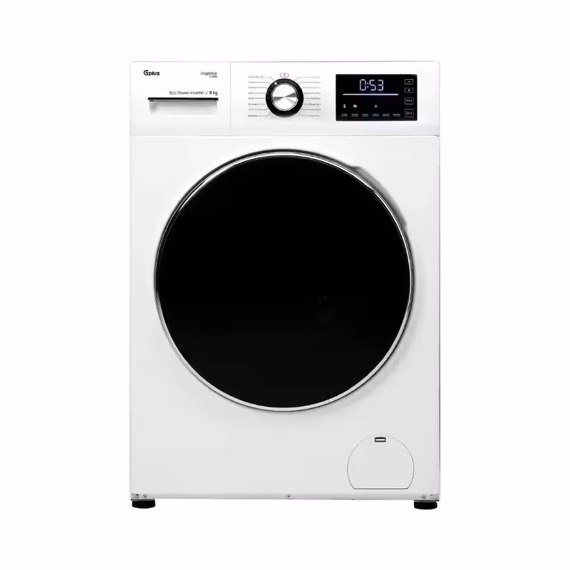 ماشین لباسشویی 9 کیلویی جی پلاس مدل GWM-P9341W