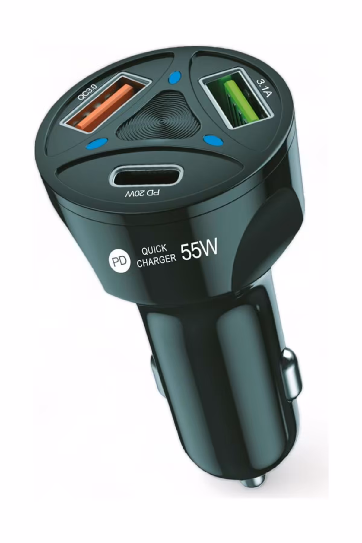 پایه تبلت XIAOMI MI 5X 6X 6 سرامیک A1 A2 A3 شارژر وسیله نقلیه عنوان 55W PD 2XUSB CR10 Zipax