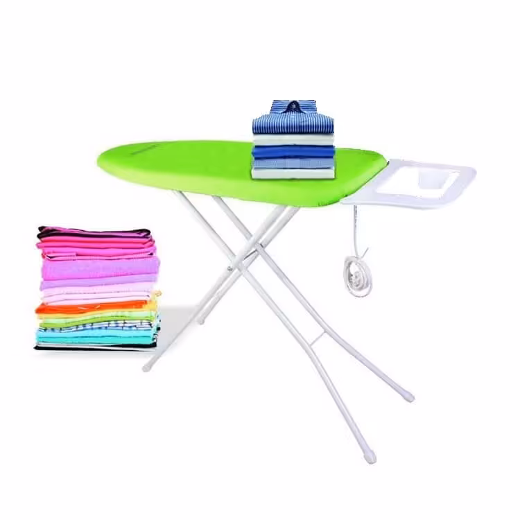 میز اتو پایه بلند پریز دار فورته رنگی 