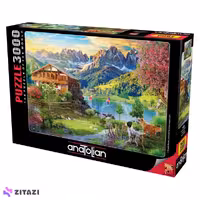 پازل 3000 تکه آناتولین طرح Dolomite Mountains کد 4928 Anatolian