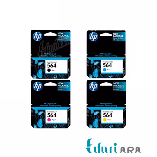 کیت 4 رنگ کارتریج پرینتر اچ پی 564