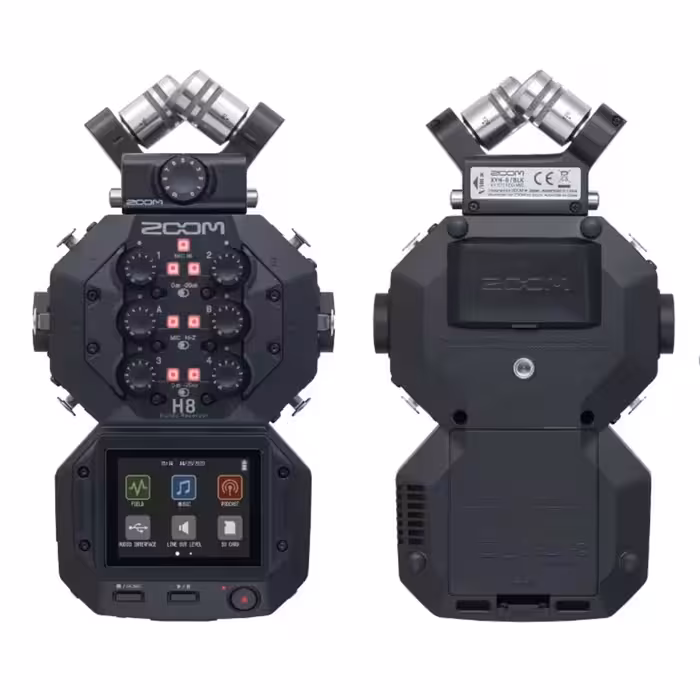 رکوردر صدا زوم Zoom H8 8-Input / 12-Track Portable Handy Recorder