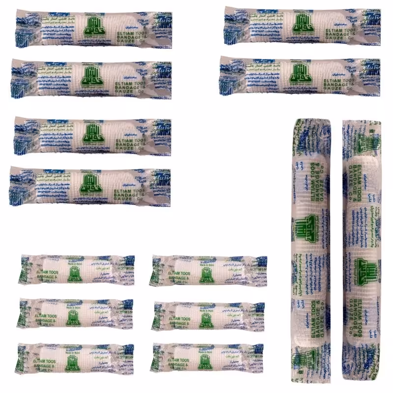 مجموعه 12 عددی باند پانسمان التیام مدل مولتی سایز