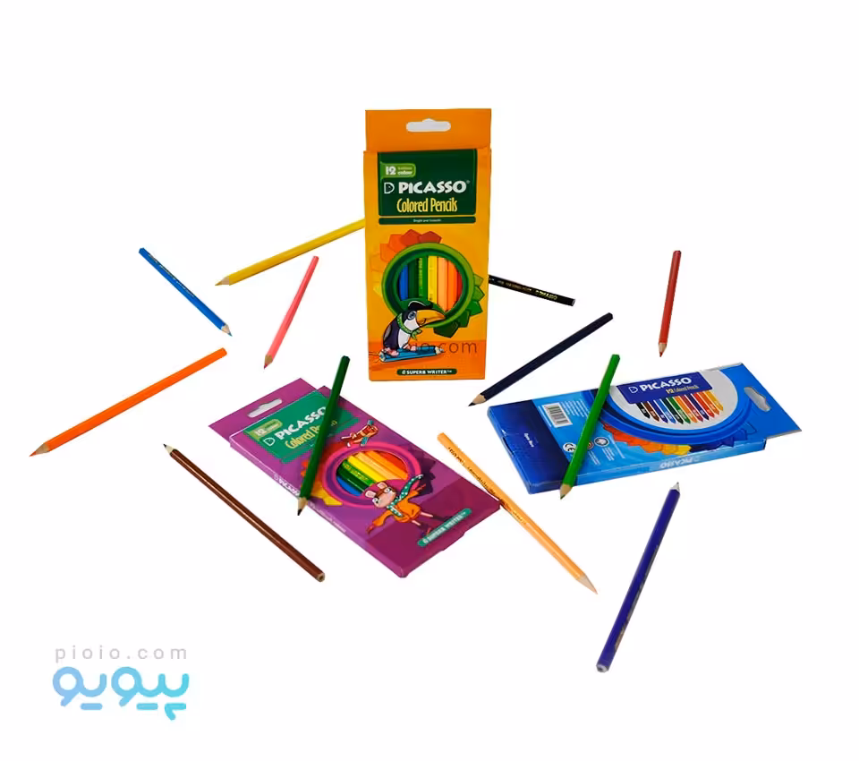 مداد رنگی 12 رنگ پیکاسو