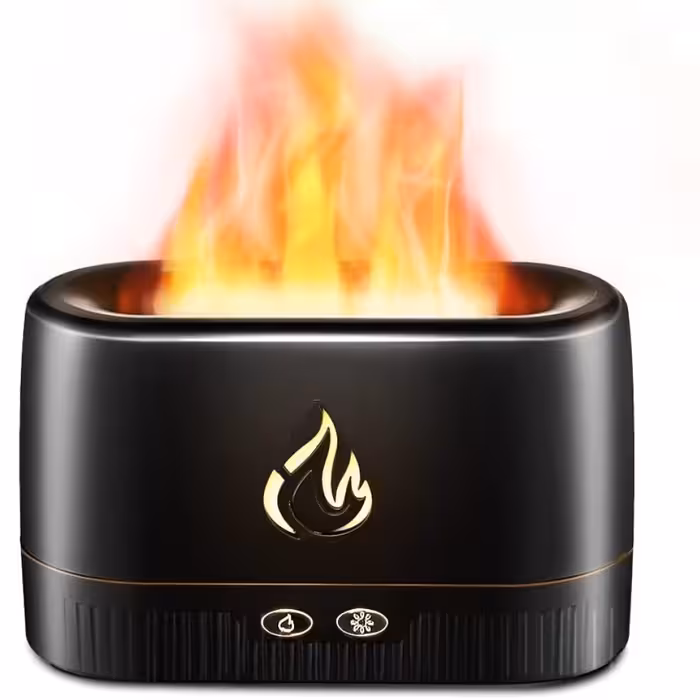 flama aroma diffuserدستگاه رطوبت سازبخور سردرنگ مشکی 