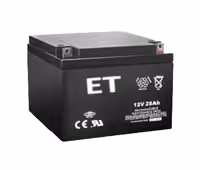 باتری یو پی اس ایمن توان سیلد لید اسید 12 ولت 28 آمپر ساعت