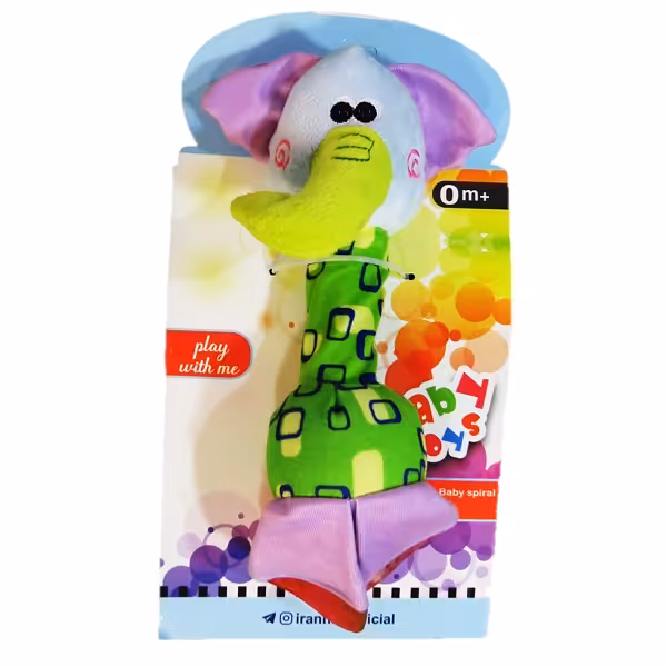 جغجغه پولیشی فشاری طرح فیل